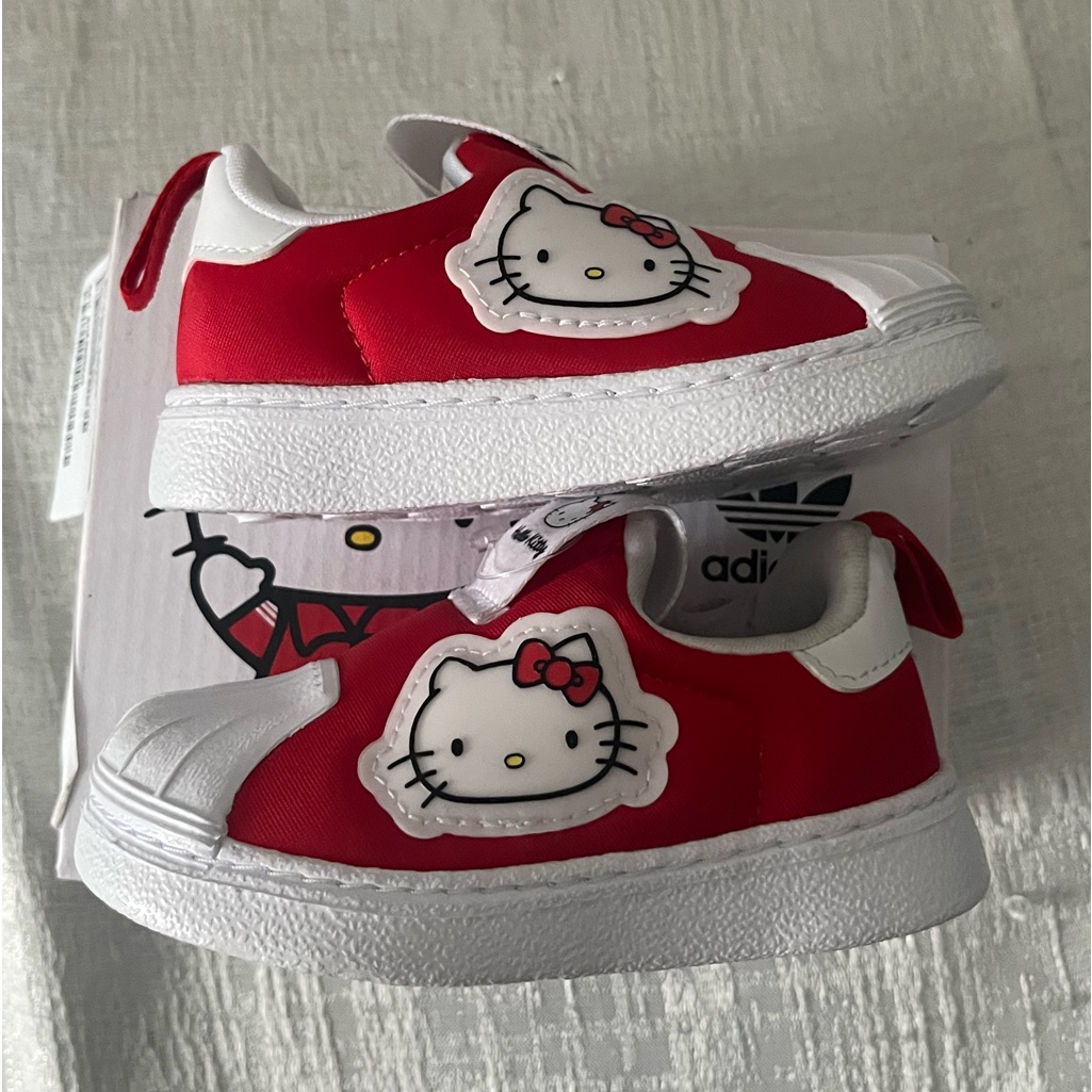 Adidas X Hello Kitty Superstar 360 Shoes Sneakers Gy9213 Toddler Baby Size 4k 4